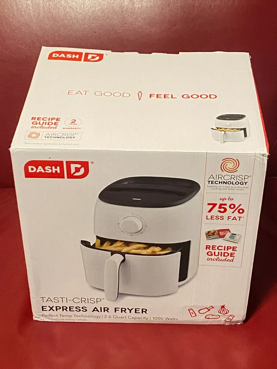 Dash Tasti-Crisp Express Air Fryer 2.6 qt White 1000 Watts