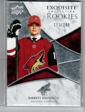 2019-20 Exquisite Collection Rookies #RBH Barrett Hayton /299