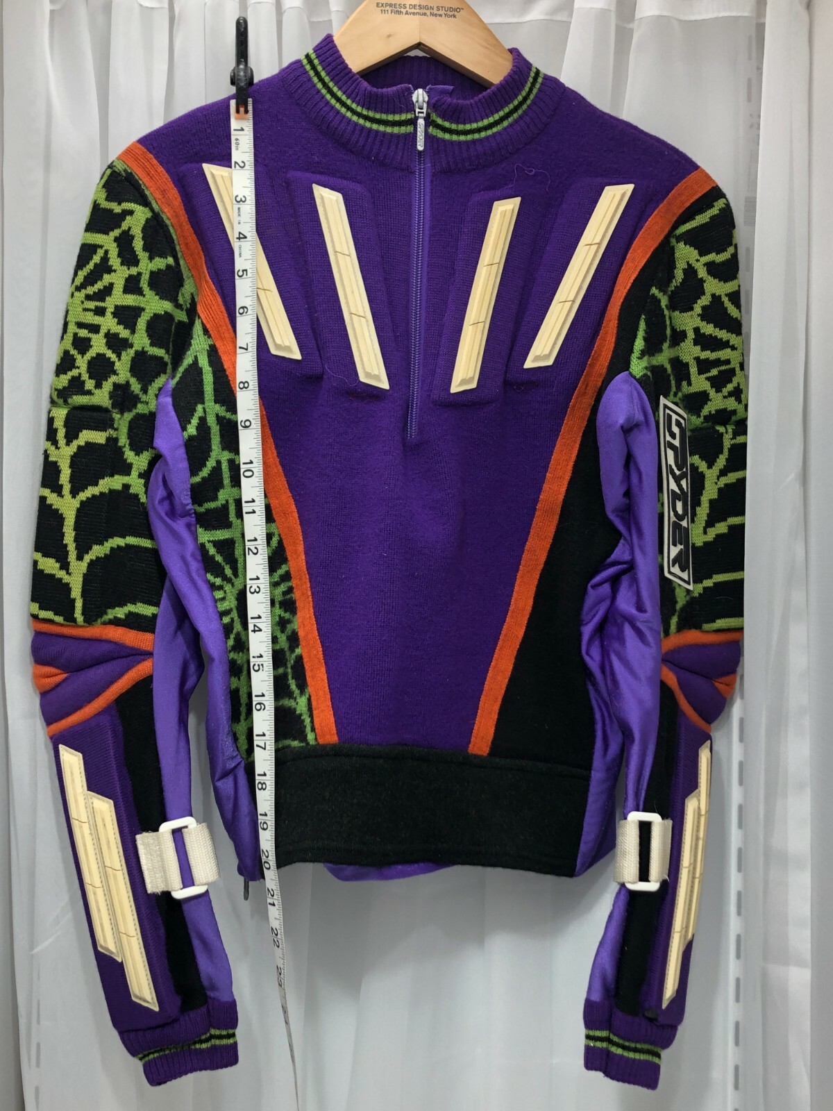 Vintage Spyder Padded Ski Racing US Ski 