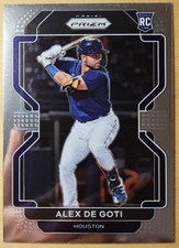 2022 Panini Prizm Tier II Alex De Goti #183 - RC - Houston Astros Rookie Card