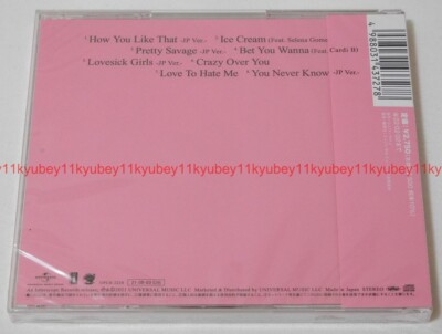New BLACKPINK THE ALBUM JP Ver. Regular Edition CD Japan UPCH-2228