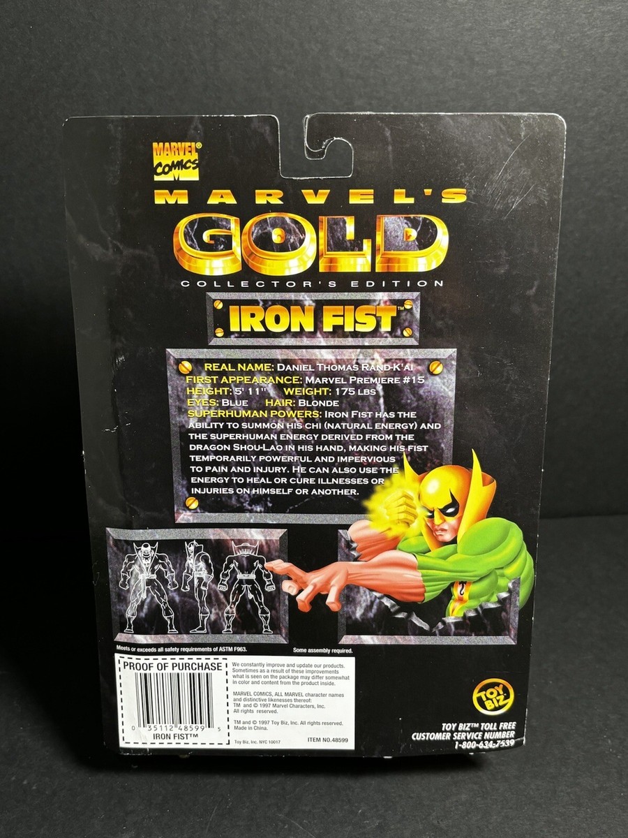 Marvel's Gold Collector's Edition Iron Fist Action Figure