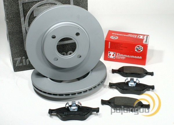 Zimmermann Bremsscheiben BeläGe Vorne FüR Renault Megane Scenic Clio Twingo Wind-image