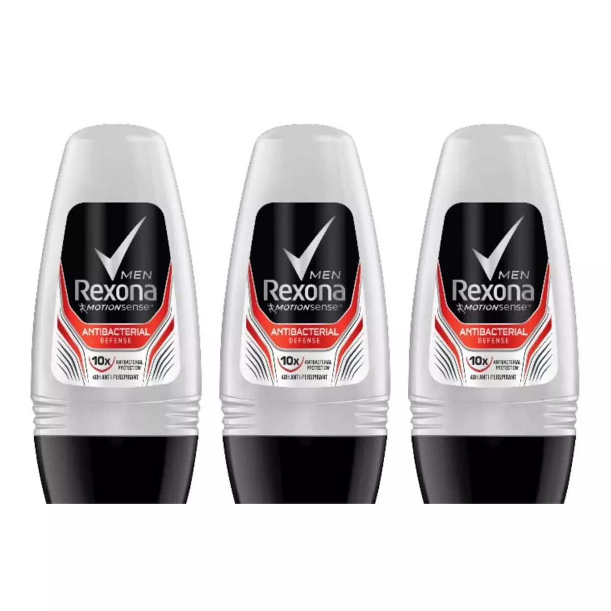 Rexona Men Sport Defence Antiperspirant Deodorant Roll on 50ml Pack Of 3