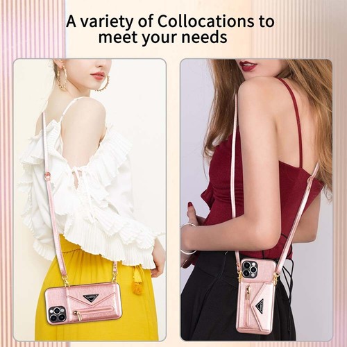 For iPhone 12 11 Pro Max XS SE 6s 7 8 Leather Wallet Card Holder Back Case Cover - Picture 22 of 48