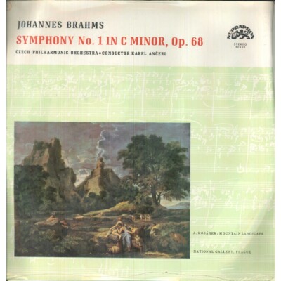 Brahms, Czech, Ancerl LP Vinile Symphony No. 1 In C Minor, Op. 68 / 50430 Sigill
