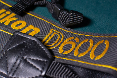 NIKON D600 CAMERA NECK STRAP Mint condition. AN-DC8 , Genuine | eBay