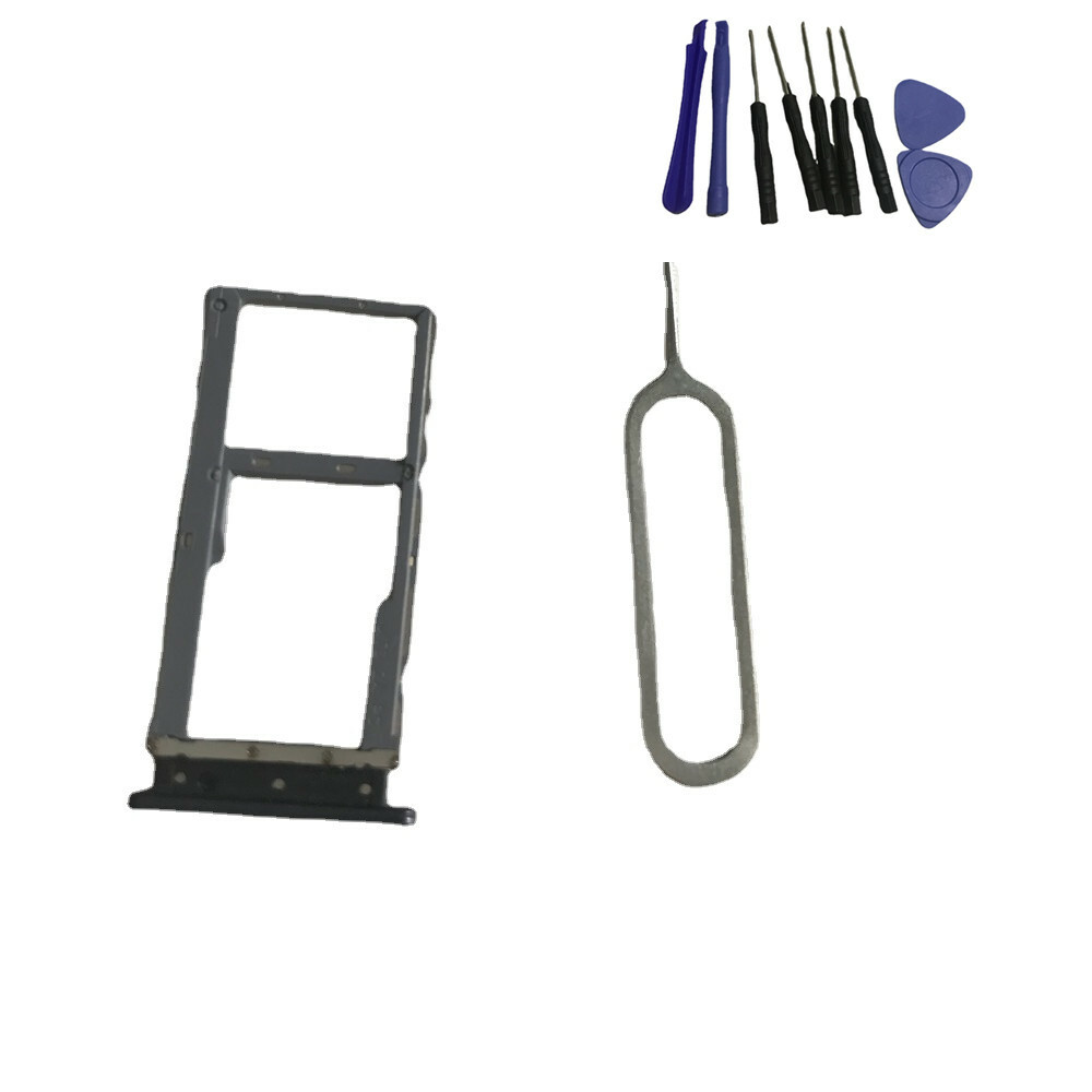 Gintai Vassoio Porta SIM E SD In Metallo Per Alcatel 3V 2019 (5032W) – Colore Nero