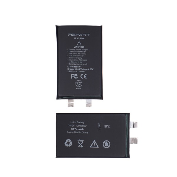 Tradebit Akku Ersatz FüR Apple Iphone Xs Max Li-Ion 3174 Mah Ohne Bms-image