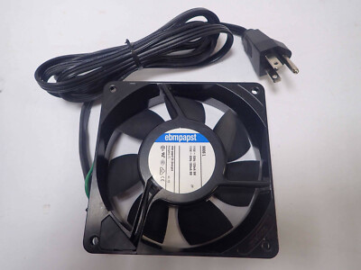 EBMPAPST 9906 L FAN 115V 50-60Hz 100-120mA 8-9W 4.75'' x 4.75'' TESTED & WORKING