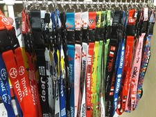 1 PC car brands Lanyards Detachable Keychain clip ID, Phone, Key Holder