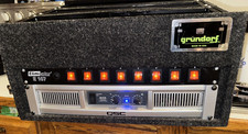 QSC GX5 700W 2-Channel Power Amplifier/Eliminator 107 And Box.