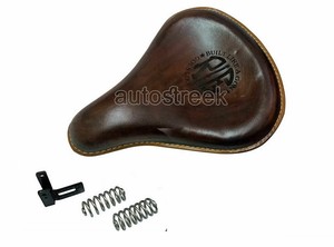 Royal Enfield Bullet Standard Seat 500 Cc 350 Cc Front Leather Antique Color Ebay