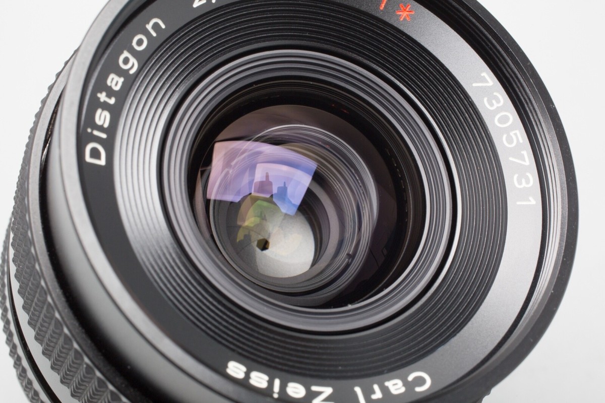 【美品】Contax Zeiss Distagon 35mm F2.8 MMJ Contax Carl Zeiss Distagon 35mm f/2.8 F2.8 T* MMJ MF Lens