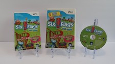Six Flags: Fun Park (Nintendo Wii) Complete CIB-Tested-Cleaned