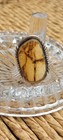 Sterling Silver 925 Picture Jasper Statement Ring Size 7.5 Boho Southwestern — photo 3