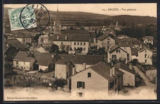 CPA Arches, Vue générale du village 1907 