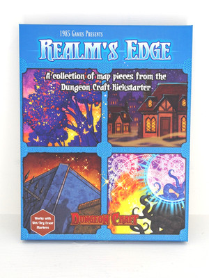1985 Games Dungeon Craft: Realm's Edge Book - SEALED CONTENTS