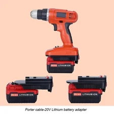 20V Battery Adapter for Black & Decker HPA 20V Tool Convert Battery