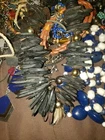 1+ Lbs  mixed bulk costume jewelry lot - fashion, modern, vintage  Lot #4