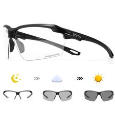 Photochromic Cycling Glasses UV400 MTB Road Bike Sunglasses Men Women