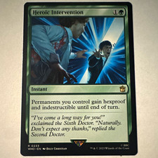 Wizards of the Coast Heroic Intervention #0233 MTG WHO EN Regular Rare 2023