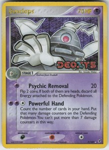 Dusclops 7/107 EX Deoxys Reverse Holo Stamped