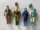 Vintage Lot of 4 GI Joe Figures Hasbro Lot #10