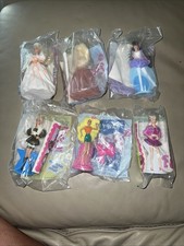 Lot Of 6 Vintage 1992 1-1991 McDonalds Barbie Happy Meal Toys Sealed