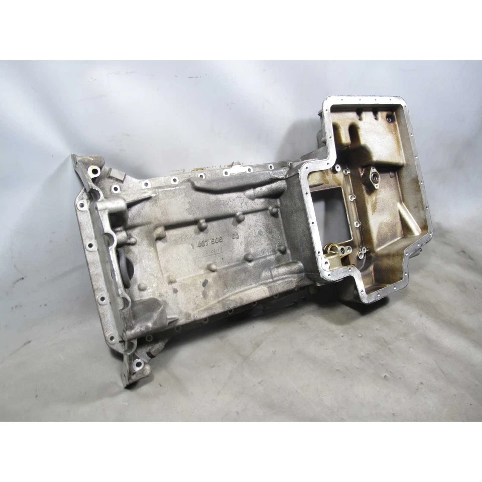 2000-2003 BMW E39 M5 ///M S62 5.0L V8 верхний масляный поддон двигателя б/у OEM - Изображение 3 из 4