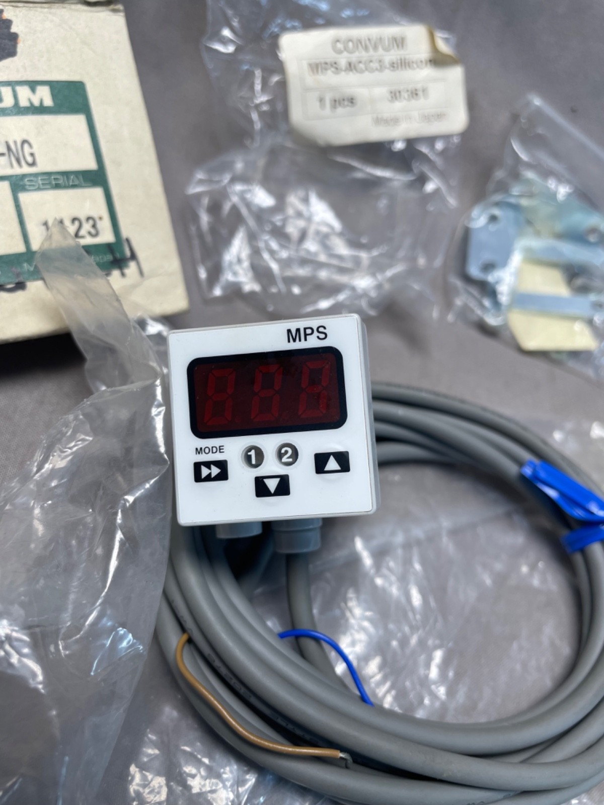 Parker CONVUM MPS-P3N-NG Pressure Sensor DC 10.8-30V **Read Description**