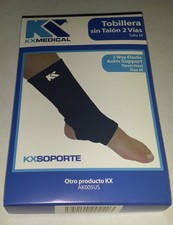 Ankle Support Brace Sleeve Elastic Compression 2-Way Pain Relief Injury Size S