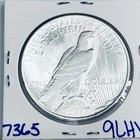 1922 SILVER PEACE DOLLAR AUTHENTIC HI GRADE U.S. MINT COIN FREE SHIPPING 7365 — photo 2