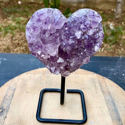 1.38LB Natural Amethyst Cluster quartz cluster crystal mineral specimen Healing