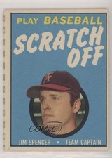 1970 Topps Scratch Off Scratched Jim Spencer 2u3