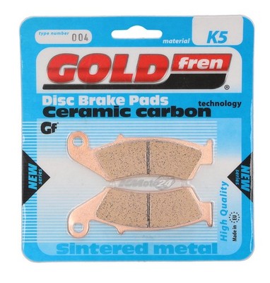 GOLDFREN 004 K5 Bremsbeläge vorn passt an Nissin Honda CR 87-94 Husaberg 89-93