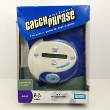 Catch Phrase Electronic Handheld Adult Party Game 2009 Parker Brothers New 