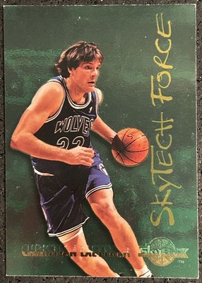 1994-95 SkyBox SkyTech Force Christian Laettner Minnesota Timberwolves #SF12