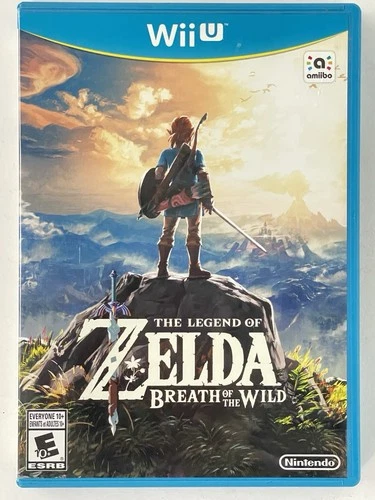 The Legend of Zelda: Breath of the Wild Wii U 2017 CIB EUC Nintendo Game