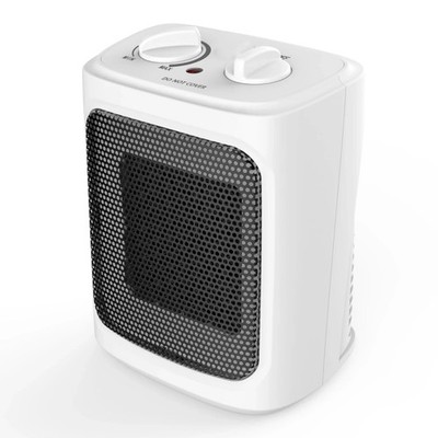 Mainstays 1500W Ceramic Fan-Forced Electric Space Portable Heater White Open Box