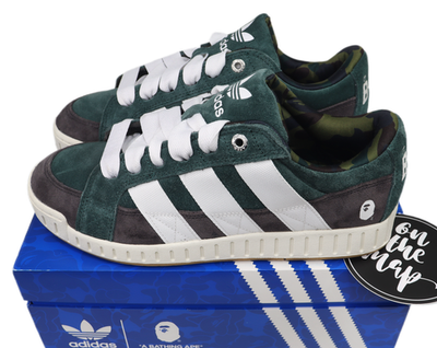 Adidas x BAPE A Bathing Ape N LWST Lawsuit Shadow Green UK 10 US