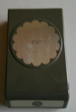 Stampin Up 2 3/8" Scalloped Circle Paper Punch