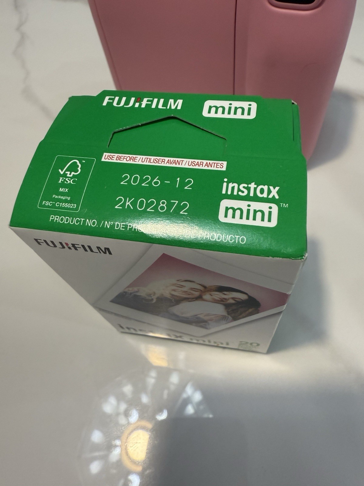 Fujifilm Instax Mini SE Instant Camera In Pink Blister With Instant Film *read*