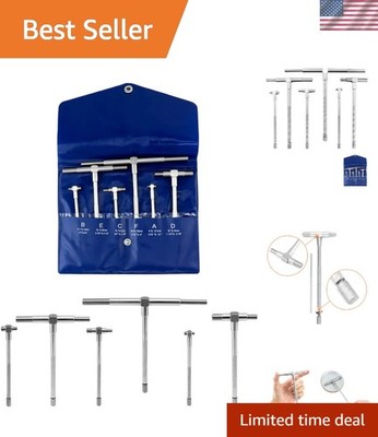 6-Pack Telescopic Bore Gauge Set, Range 5/16'' to 6'' | Precision Tool