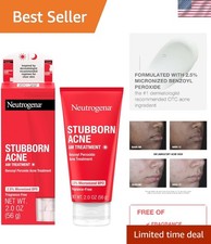 Effective Acne Treatment with 2.5 Benzoyl Peroxide - Paraben-Free Oil-Free
