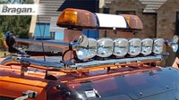 DAF CF 2014+ DachträGer Lightbar Set Mit Spots Leds Beacons Air Horns Clamp