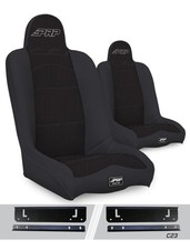 Prp For 97-02 Jeep Wrangler Tj Daily Driver High Back Suspension Seats Kit