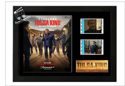 Tulsa King Sylvester Stallone Film Cell Display Amazing + COA