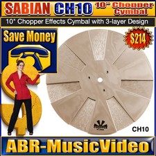 Platillo picador SABIAN 10 pulgadas