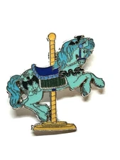 Disney Pin - Haunted Mansion Horse - Kingdom Carousel